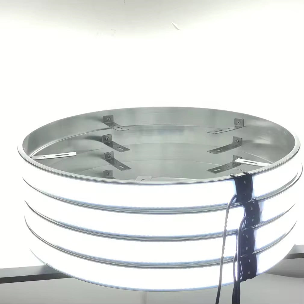 5 Row Wheel Lights – White LED
