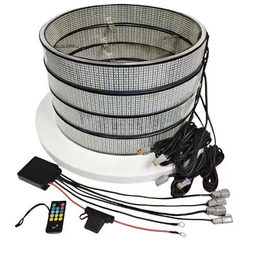 20 Row Wheel Lights – White LED